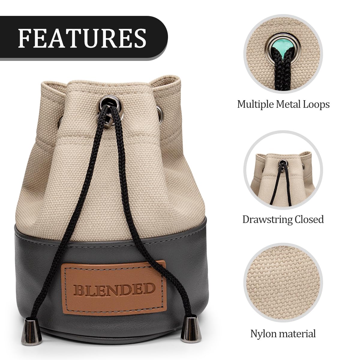BAIRBRE durable-waterproof-dustproof-pocket protects valuables on rainy days