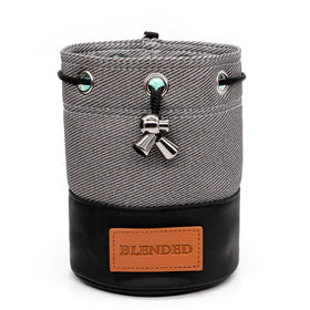 BAIRBRE golf valuables pouch with bucket design in grey for secure on-course storage.