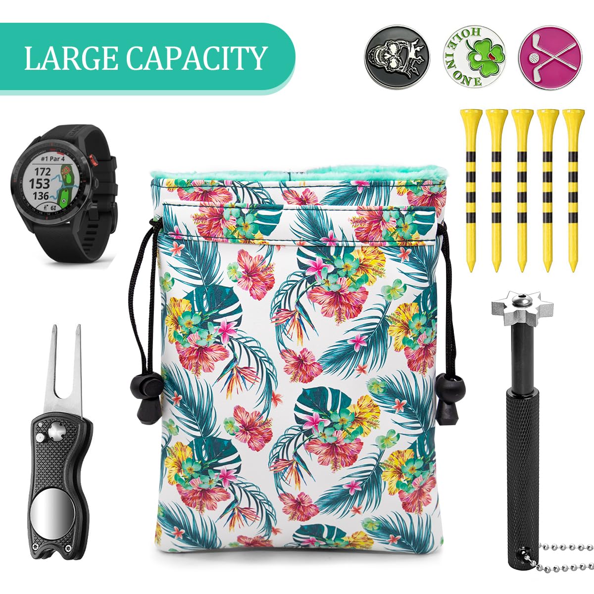 BAIRBRE tropical floral design adds color and personality to your practice.