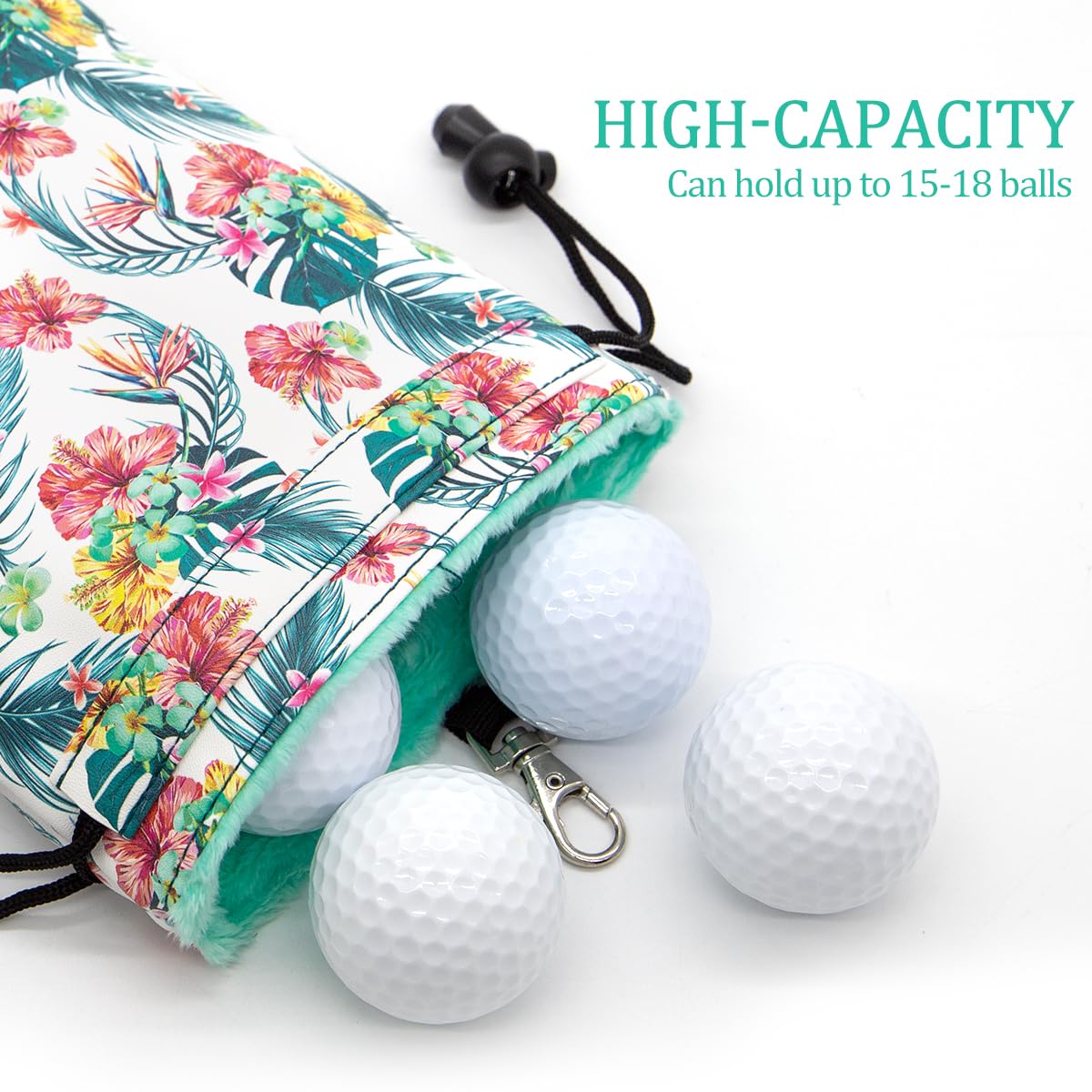 BAIRBRE PU leather offers durability and easy upkeep between rounds.