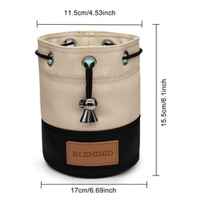 BAIRBRE leather golf bag is durable and easy to clean.