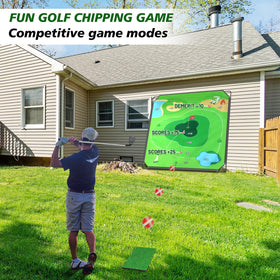 BaiYuan carry bag keeps gear organized for on-the-go golf fun.