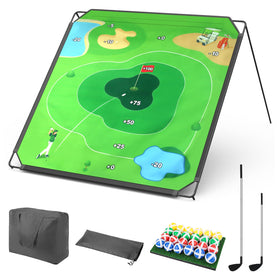 BaiYuan portable chipping game set with included items for quick setup and family play.