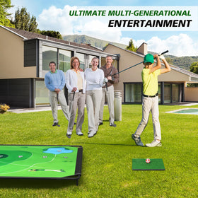 BaiYuan two putters included for easy family-friendly games.