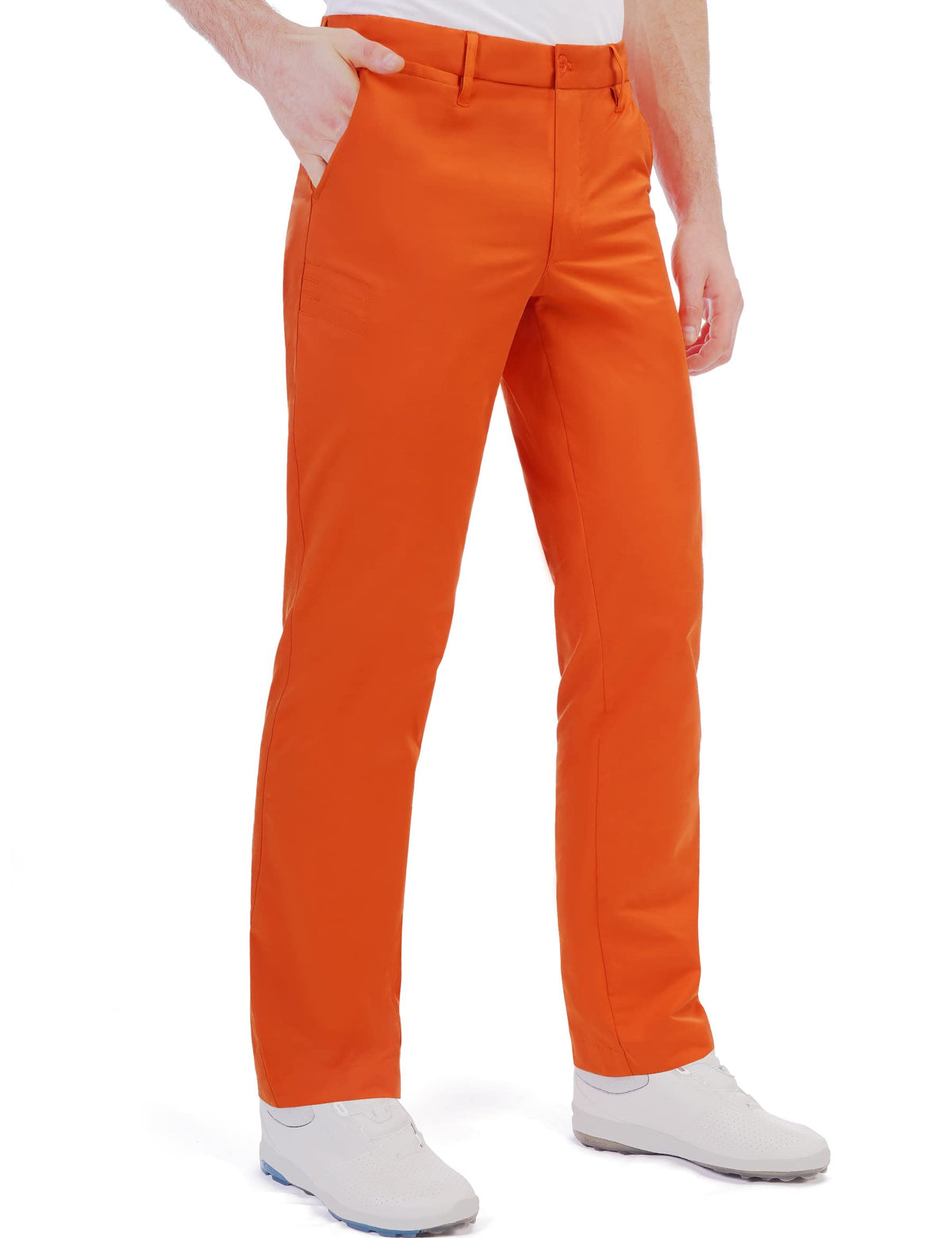 Bakery pants feature moisture-wicking fabric to keep you cool and dry.