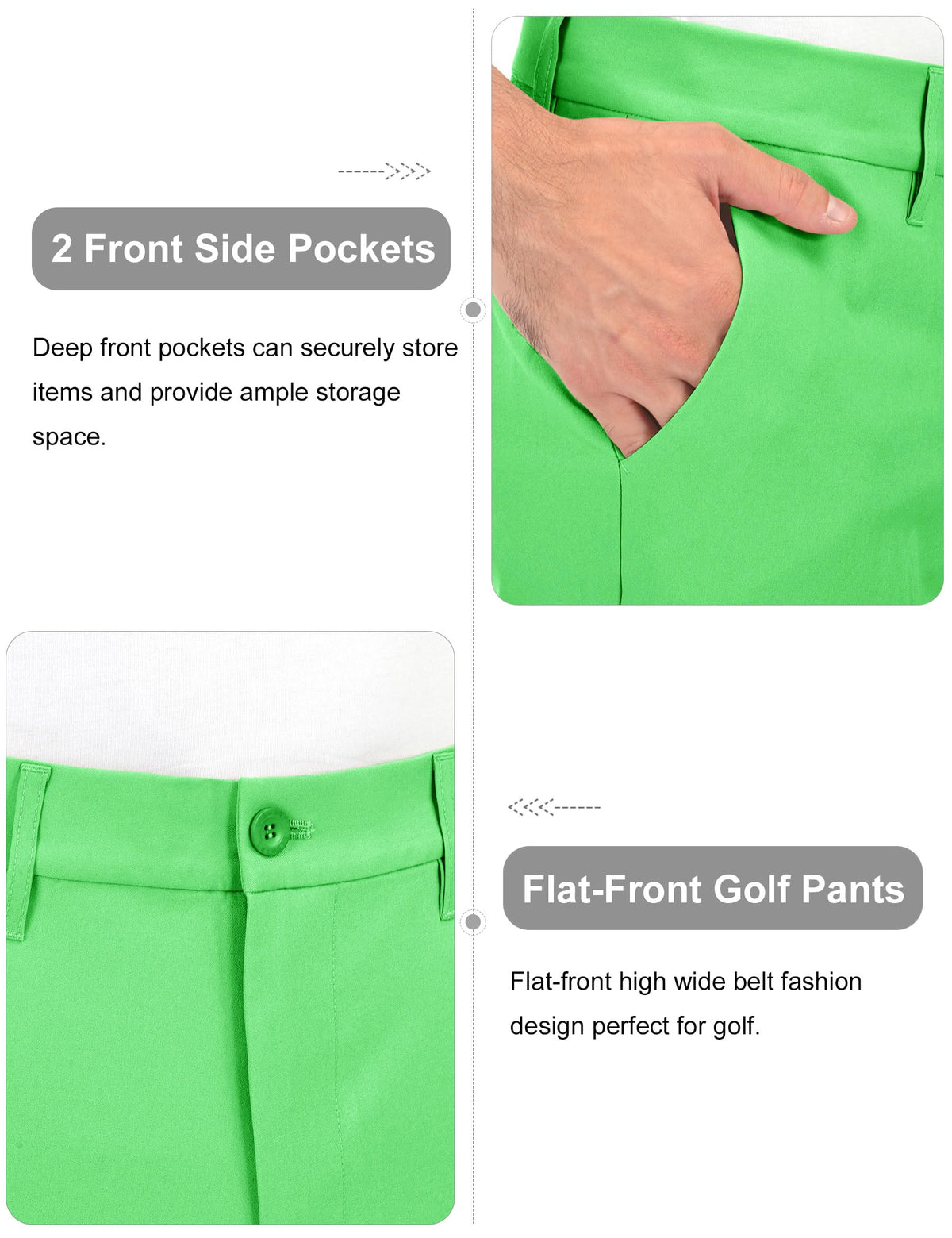 Bakery pants fabric highlighting quick-dry and breathable performance for hot days.