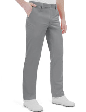 Bakery men's golf pants showing side pocket access for tees
