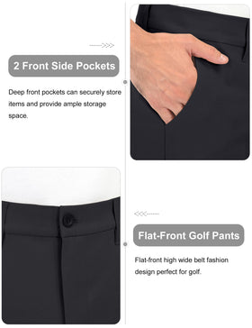Bakery men's golf pants UPF50 sun protection on sunny days