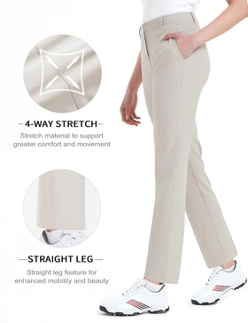 Bakery golf pants front pockets ideal for tees and keys