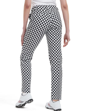 Bakery Women's Golf Pants lightweight breathable fabric keeps you cool during rounds.