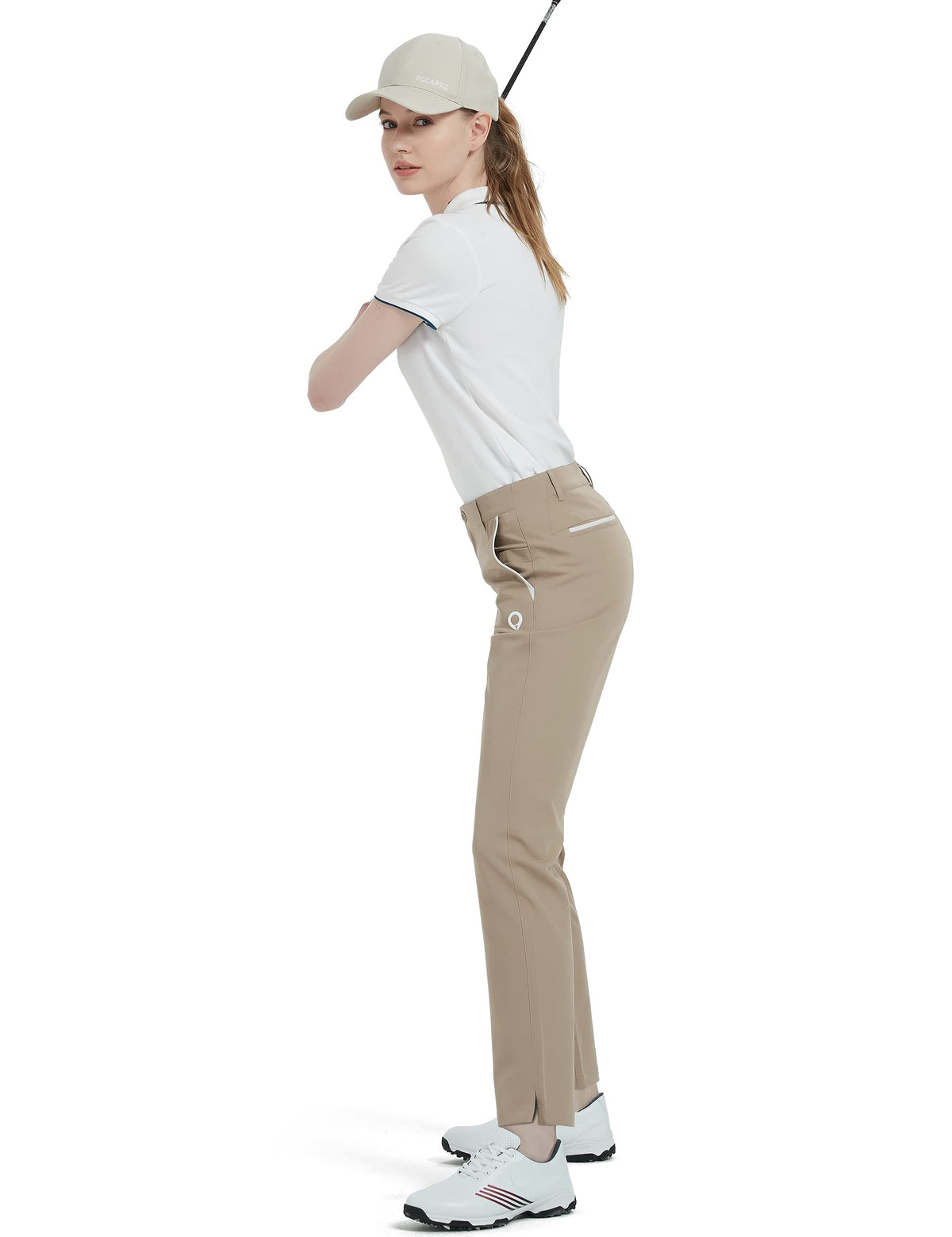 Bakery women's golf pants are ideal for outdoor activities like golf and travel