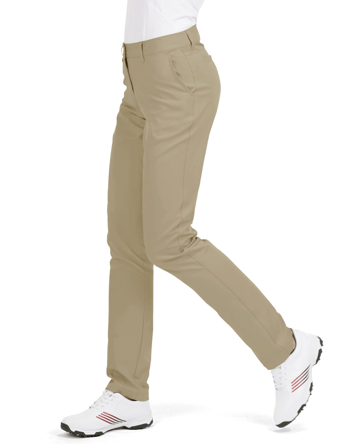 Bakery women's golf pants feature quick-dry, breathable fabric to stay cool.