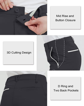 Bakery women's golf pants UPF50 sun protection in outdoor wear