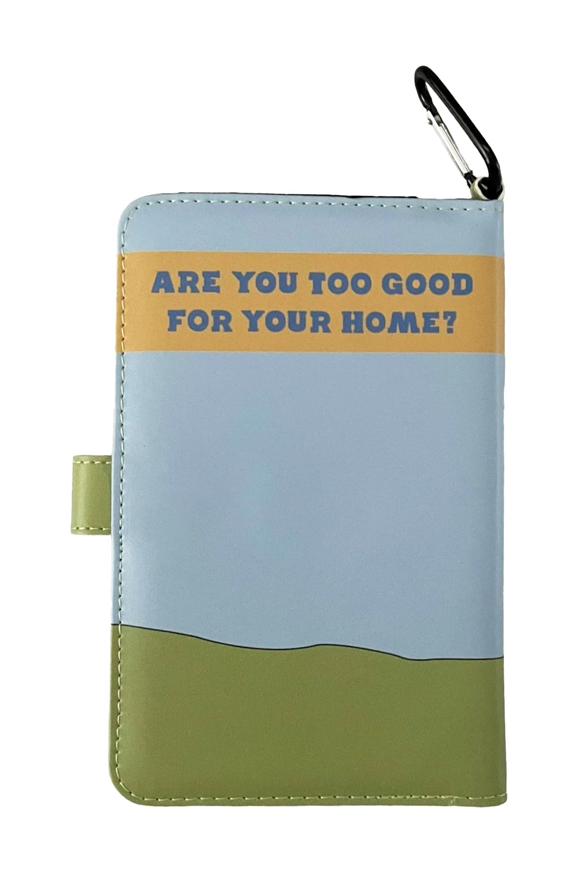Balanced Co. scorecard holder showing pencil clip and tees for easy on-course setup.