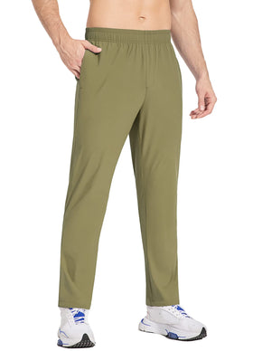 Baleaf pants with side zipper pockets, ideal for phones and cards during activity.