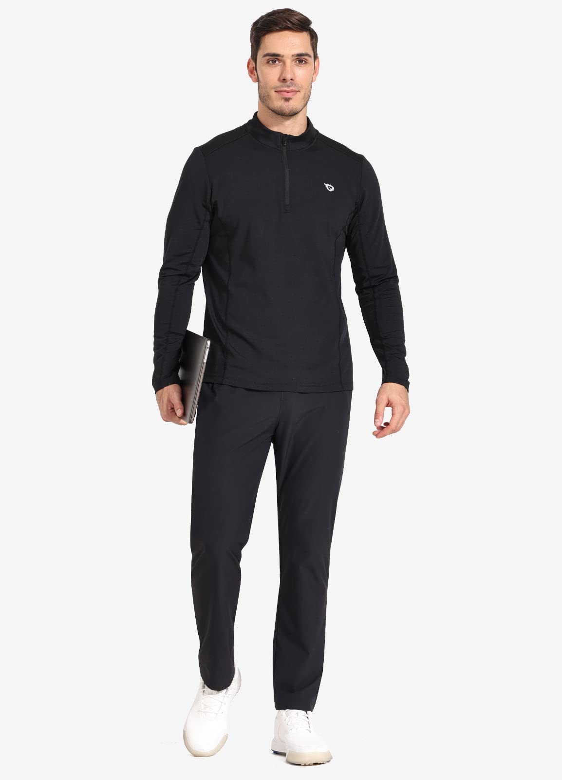 Versatile straight-leg Baleaf pants suitable for running, gym, and casual wear