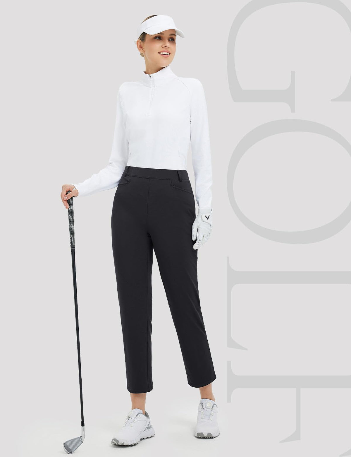 Baleaf fleece lined golf pants travel ready; ideal for trips