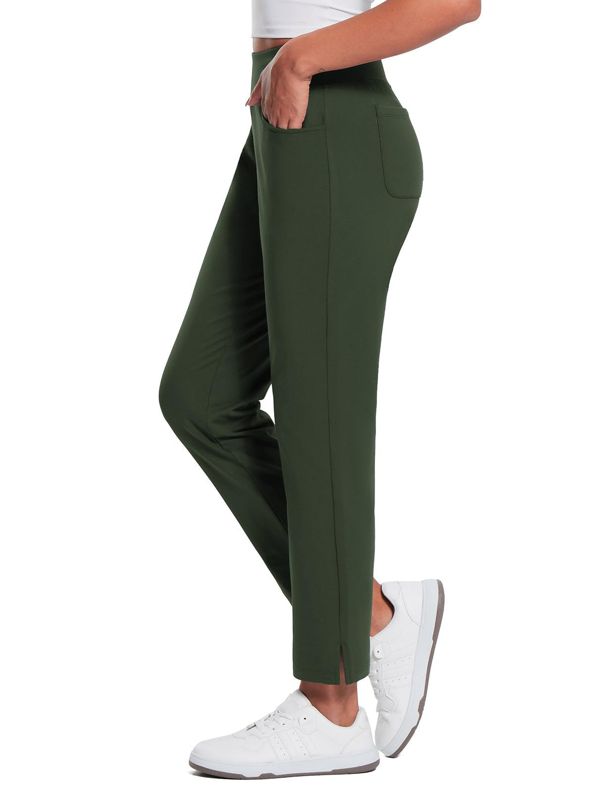 Baleaf fleece-lined pants four-pocket design for essentials on the go