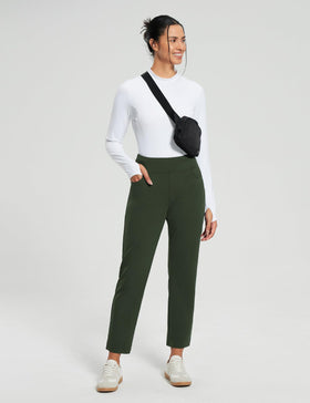 Baleaf fleece-lined pants regular-fit silhouette with internal drawstring for secure comfort