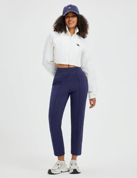 Baleaf slimming ankle seam creates a polished silhouette