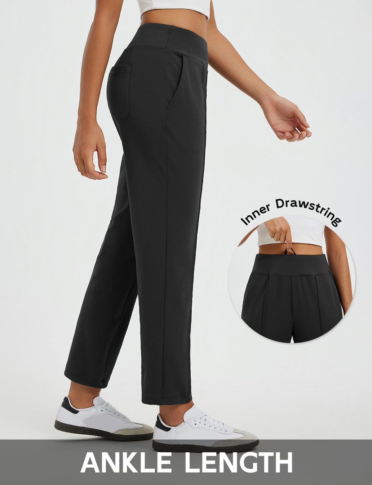 baleaf versatile pants dress up for work or down for travel.