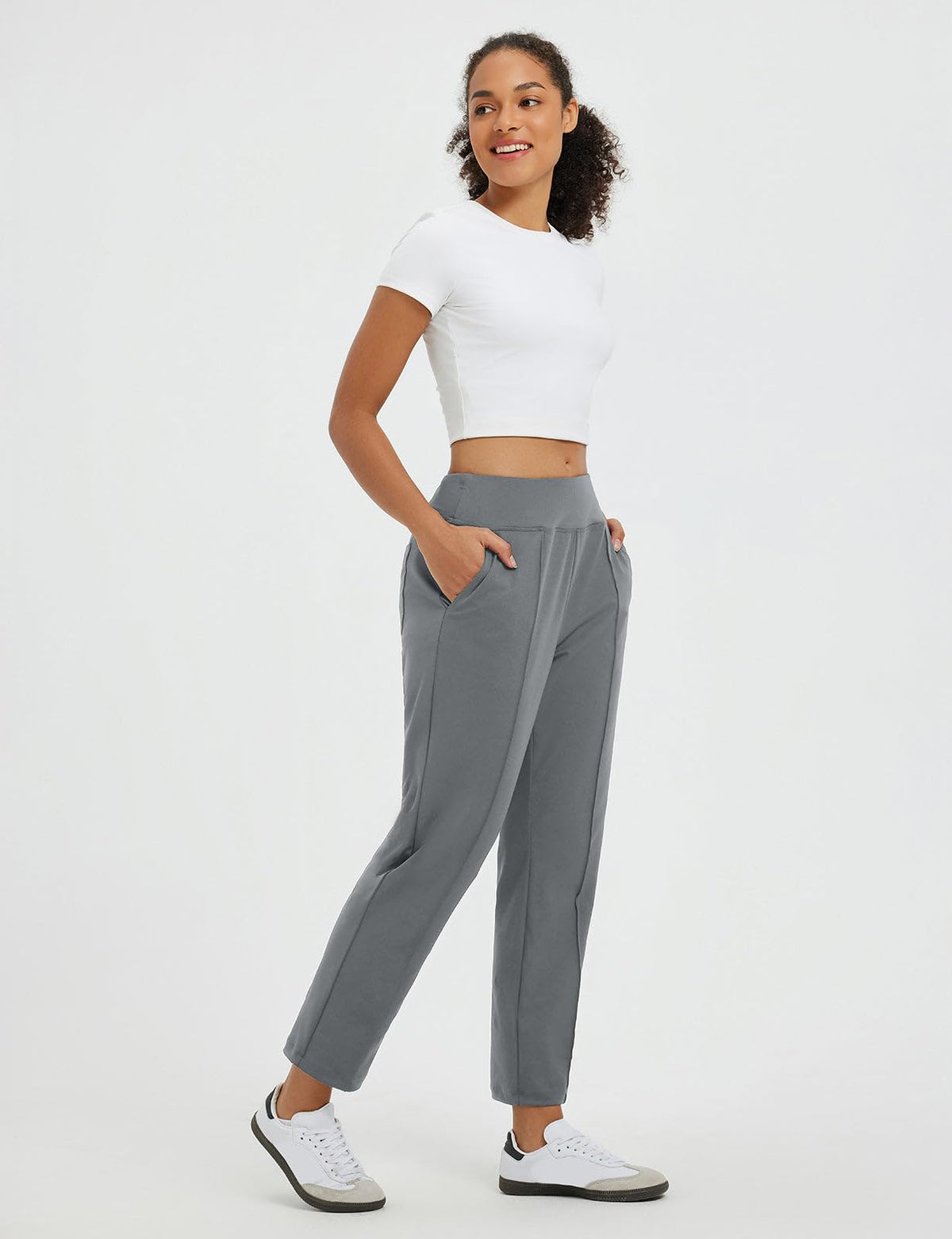 baleaf women's travel pants slim ankle silhouette for a streamlined look