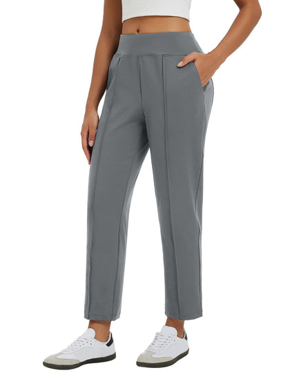 Baleaf women's travel pants with ankle pockets for secure, accessible essentials.