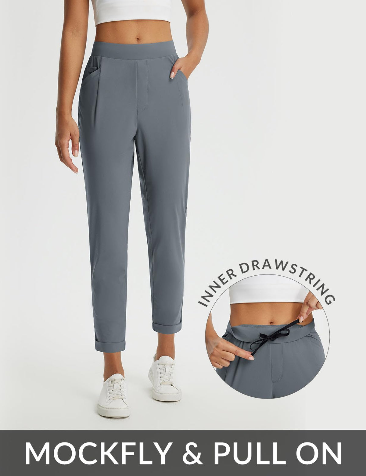 Baleaf women's work pants versatile office-look pairing with heels or flats