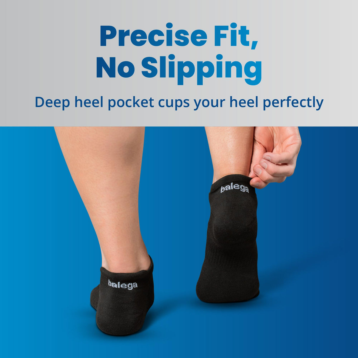 Seamless construction minimizes irritation for all-day wear.