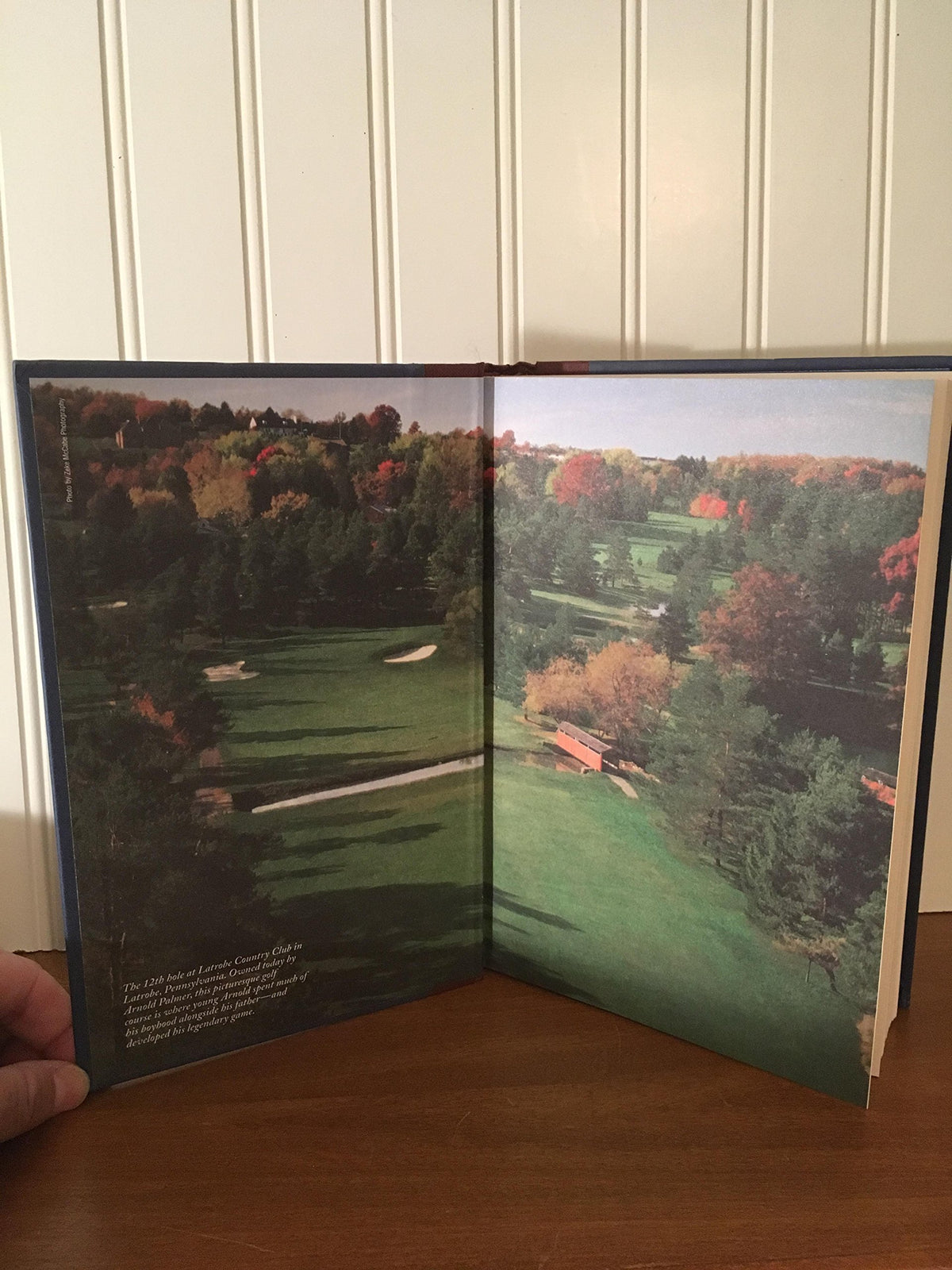 Ballantine Books A Golfer's Life author portrait capturing Palmer's charisma and resilience.