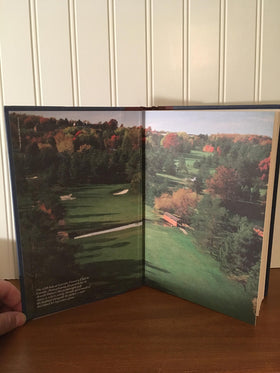 Ballantine Books A Golfer's Life author portrait capturing Palmer's charisma and resilience.