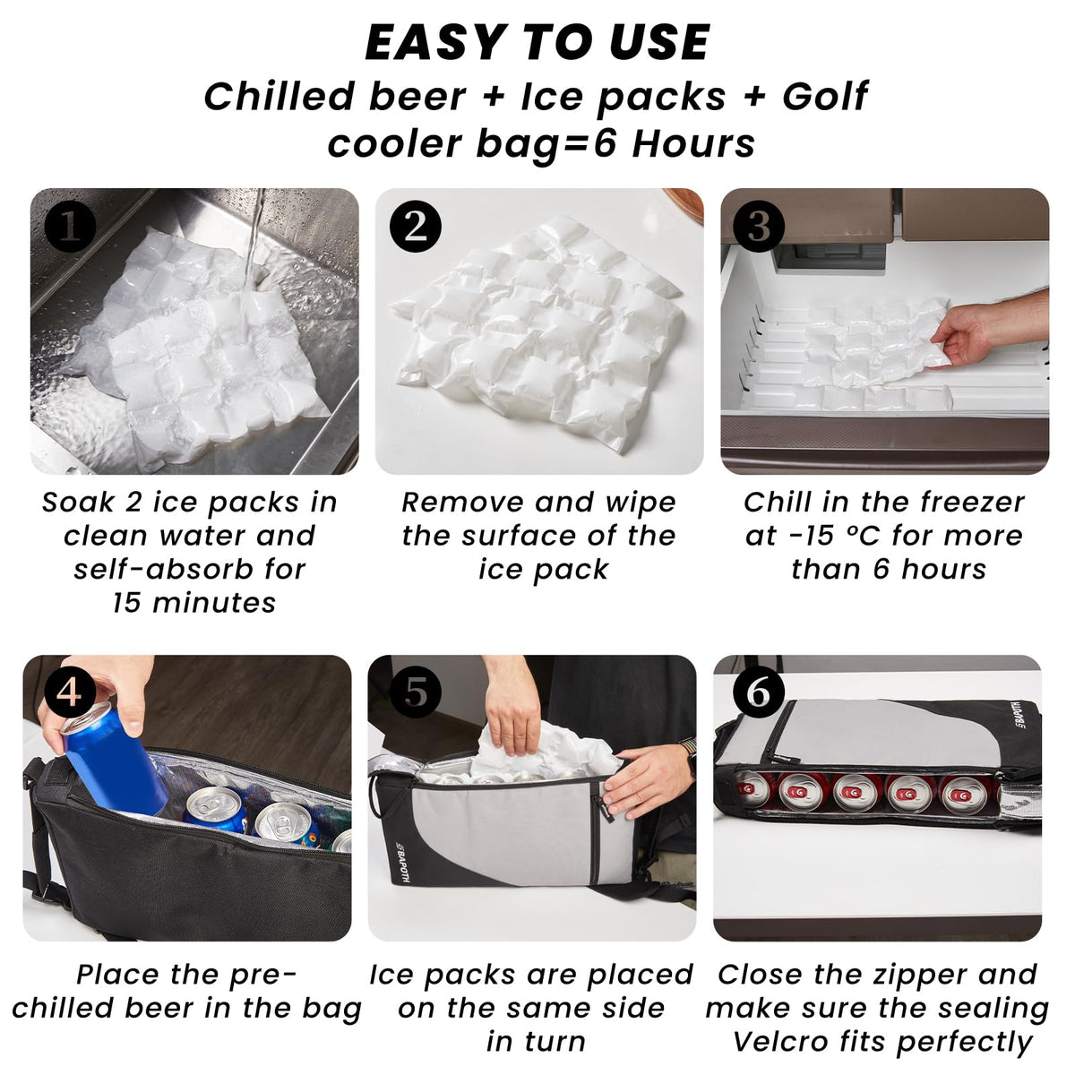 BAPOTH 900D fabric durability supports rugged outdoor rounds.