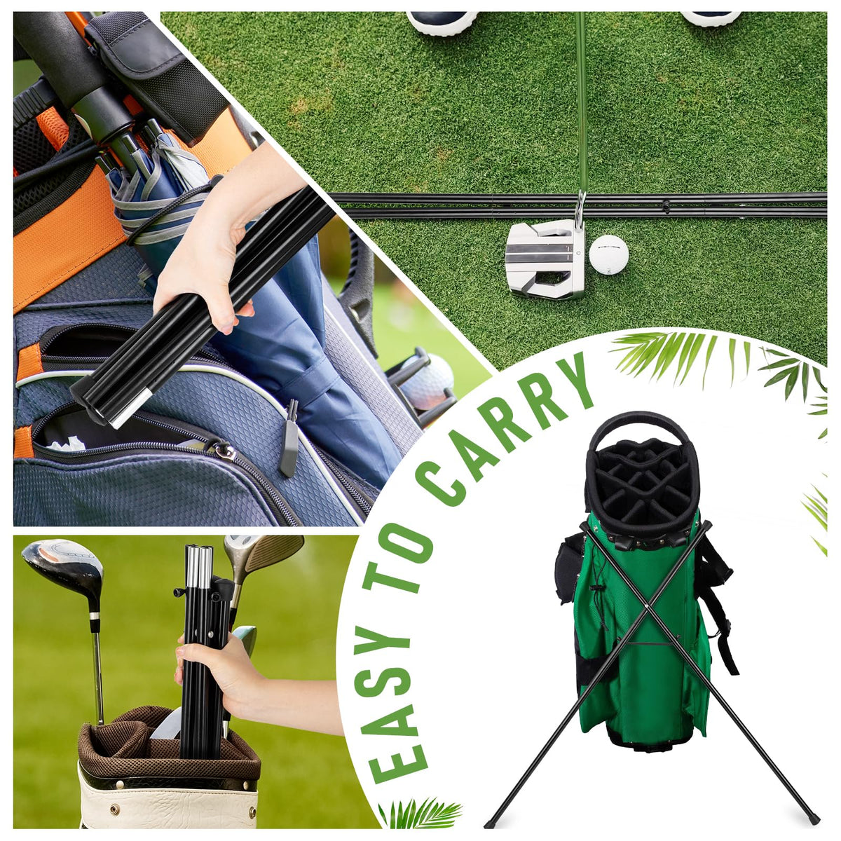 Barudan Golf aluminum construction promises durable long-lasting support