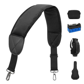 Barudan Golf universal bag strap shows broad compatibility for easy bag replacement.