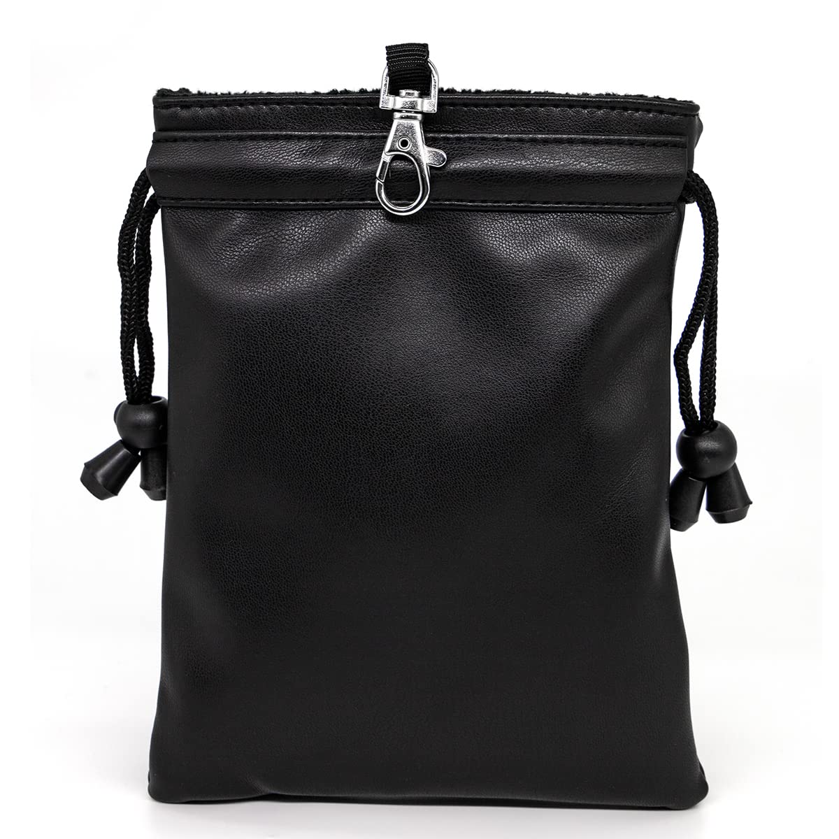 Barudan Golf compact accessory pouch attached to a golf bag on the course