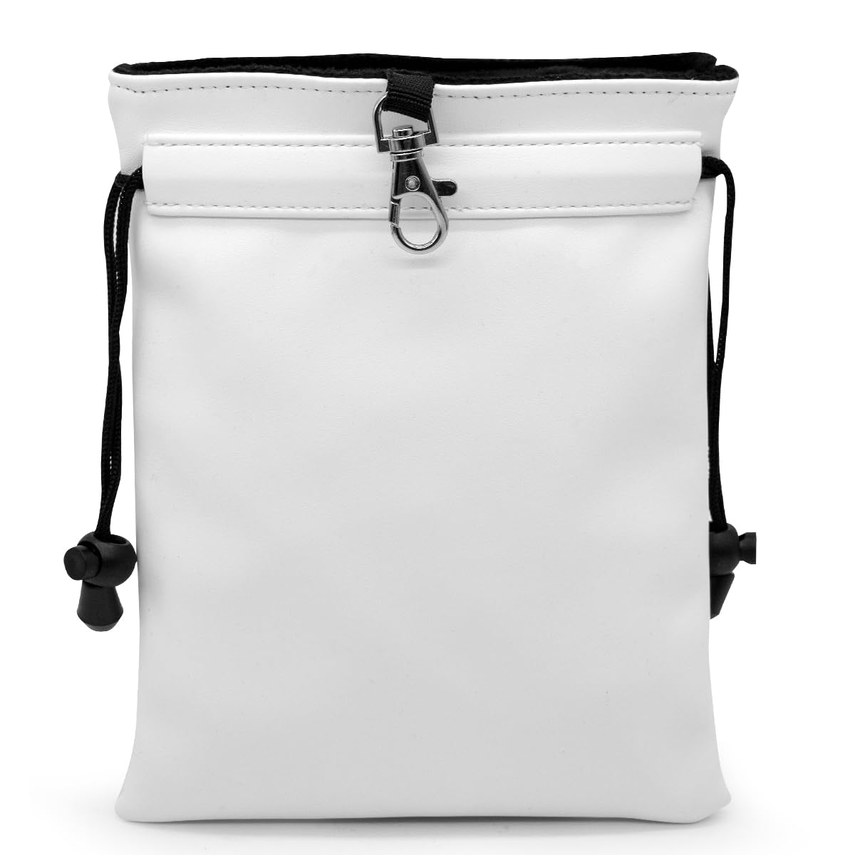 Barudan Golf drawstring closure pouch secures valuables while on the course.