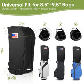 Barudan Golf snap-button shield withstands strong winds for reliable protection