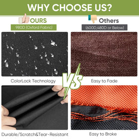 Barudan Golf inner dust layer guards clubs during storage