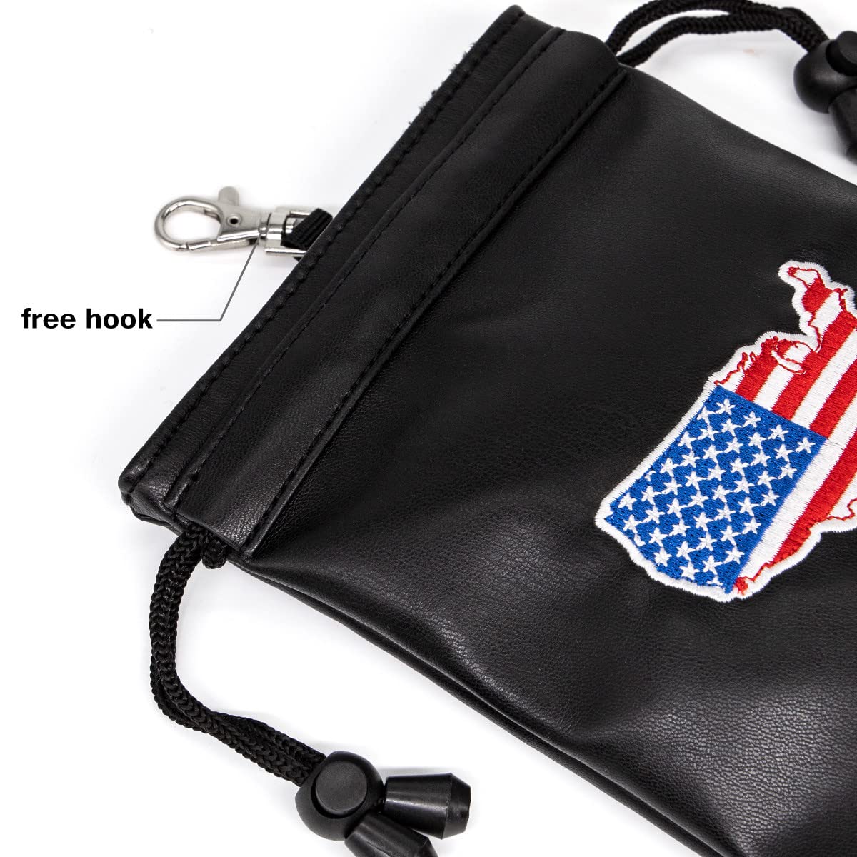 Barudan Golf PU leather waterproof material wipes clean after rounds