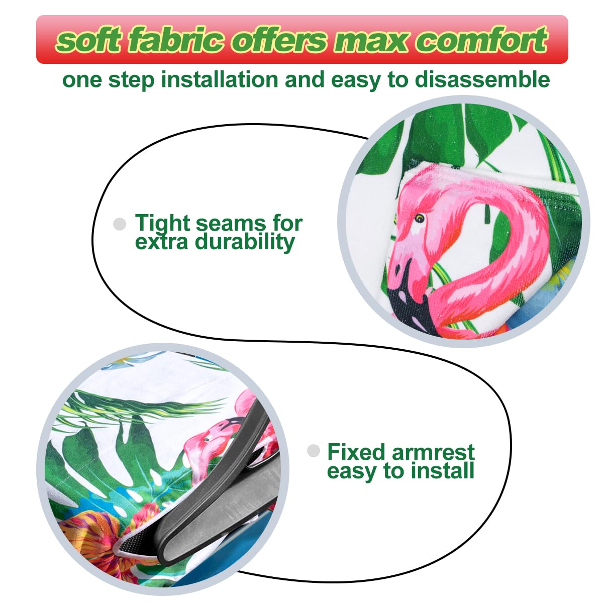 Barudan Golf seat cover is easy to install on compatible carts