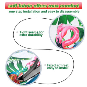 Barudan Golf seat cover is easy to install on compatible carts