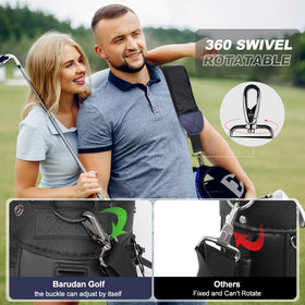 Barudan Golf adjustable-range illustrates 40 to 51 inch length options