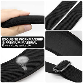 Barudan Golf durable Oxford fabric and breathable mesh support daily use.