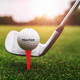 Bastex environmentally-friendly recycled golf balls for sustainable practice.