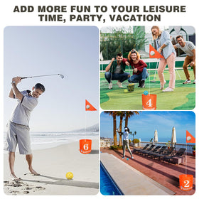 BATONE golf game DIY course-design prompts creative backyard layouts