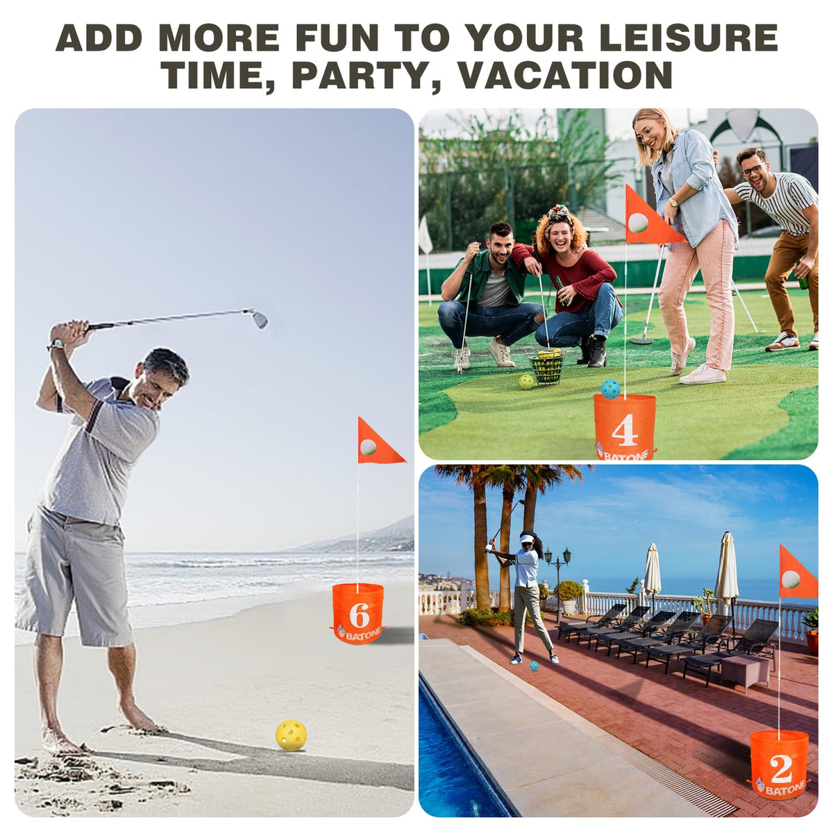 BATONE durable materials ensure long-lasting use at home or trips