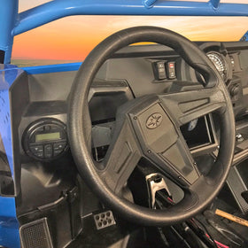 LED controls from the dash enable dynamic, on-the-go lighting with Bazooka BPB-DBC-G2.