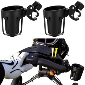 BBTO golf push cart cup holder with clip-on design for easy attachment