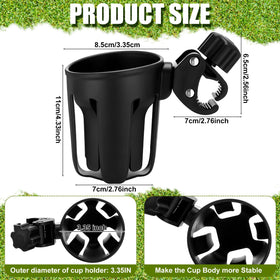 BBTO non-slip cup holder securely grips bottles on rough terrain