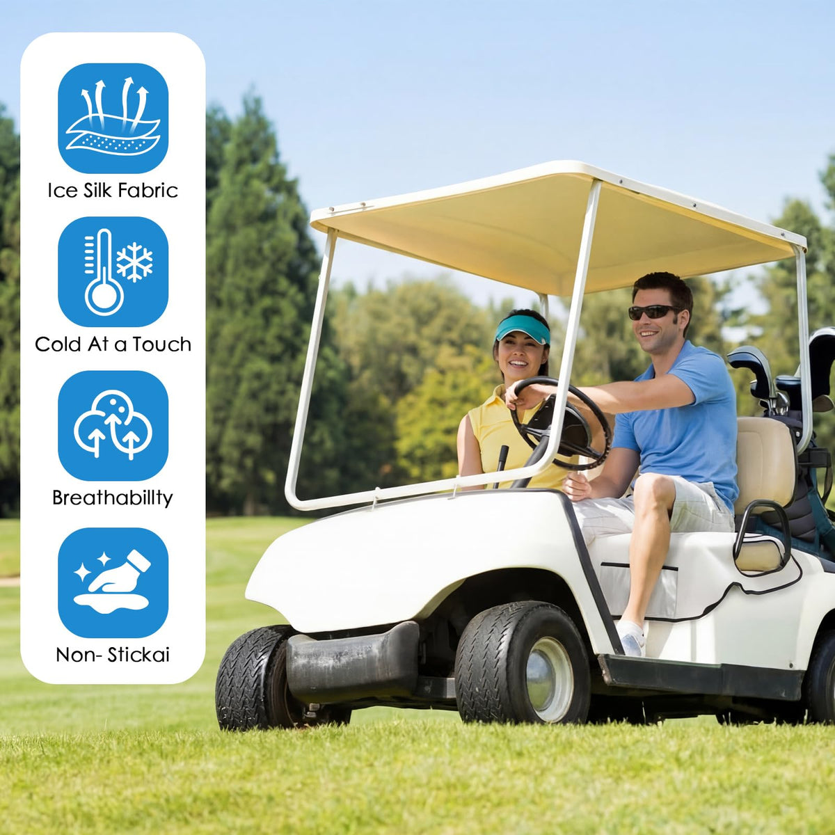 BBTO seat cover with front pockets keeps essentials within reach.